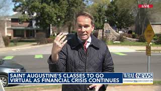 Saint Augustine's classes to go virtual as financial crisis continues