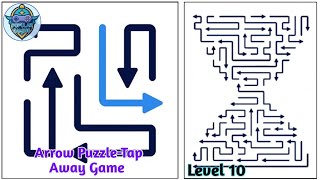 Arrow Puzzle: Tap Away Game Level 10 Gameplay Solution
