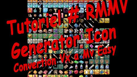 Tutoriel # RMMV  Generator Icon