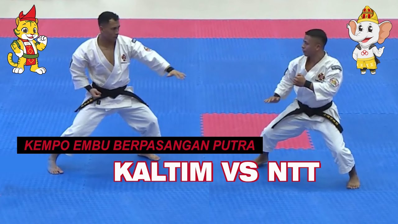 KEMPO EMBU BERPASANGAN PUTRA - KALTIM VS NTT PON XXI 2024
