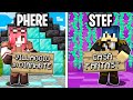 STEF E PHERE DECIDONO COSA COSTRUISCO 2 - VILLAGGIO DIAMANTE - Minecraft ITA
