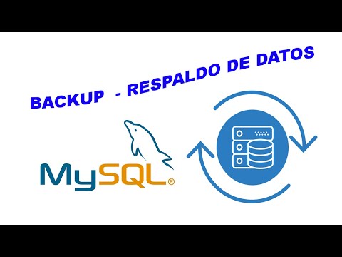 Video: ¿Qué es la copia de seguridad lógica en MySQL?