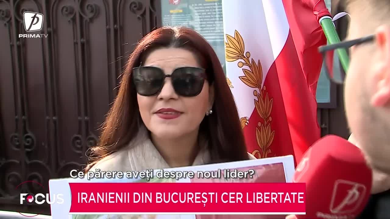 Iranienii din București cer libertate
