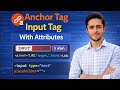 Day 2 HTML Tutorial - for Beginners in Urdu | Anchor &amp; Input Tag Explained | Full Guide Attributes