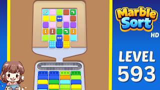 Marble Sort Level 593 Solution Walkthrough