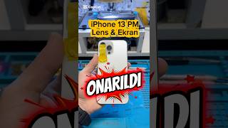 Lensi ve ekranı kırılan iPhone 13 Pro Max tertemiz oldu💥 #akanteknik #repair #iphone