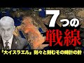 【衝撃】イスラエルは「次の戦争」を準備している――7戦線同時開戦地図