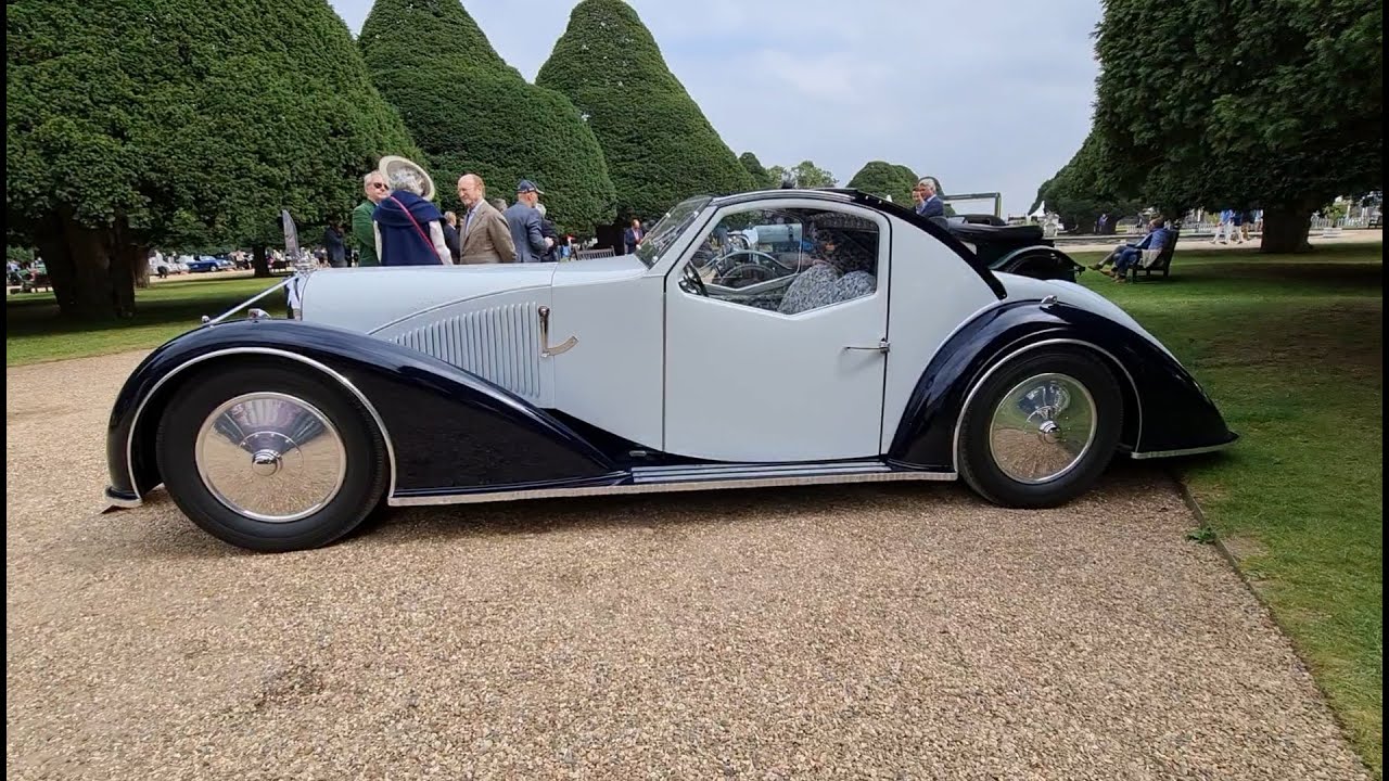 1934 Avions Voisin Type C-27 Aerosport Video View at Hampton Court