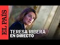 DIRECTO | Rueda de prensa conjunta de Teresa Ribera y Carlos Mazón | EL PAÍS