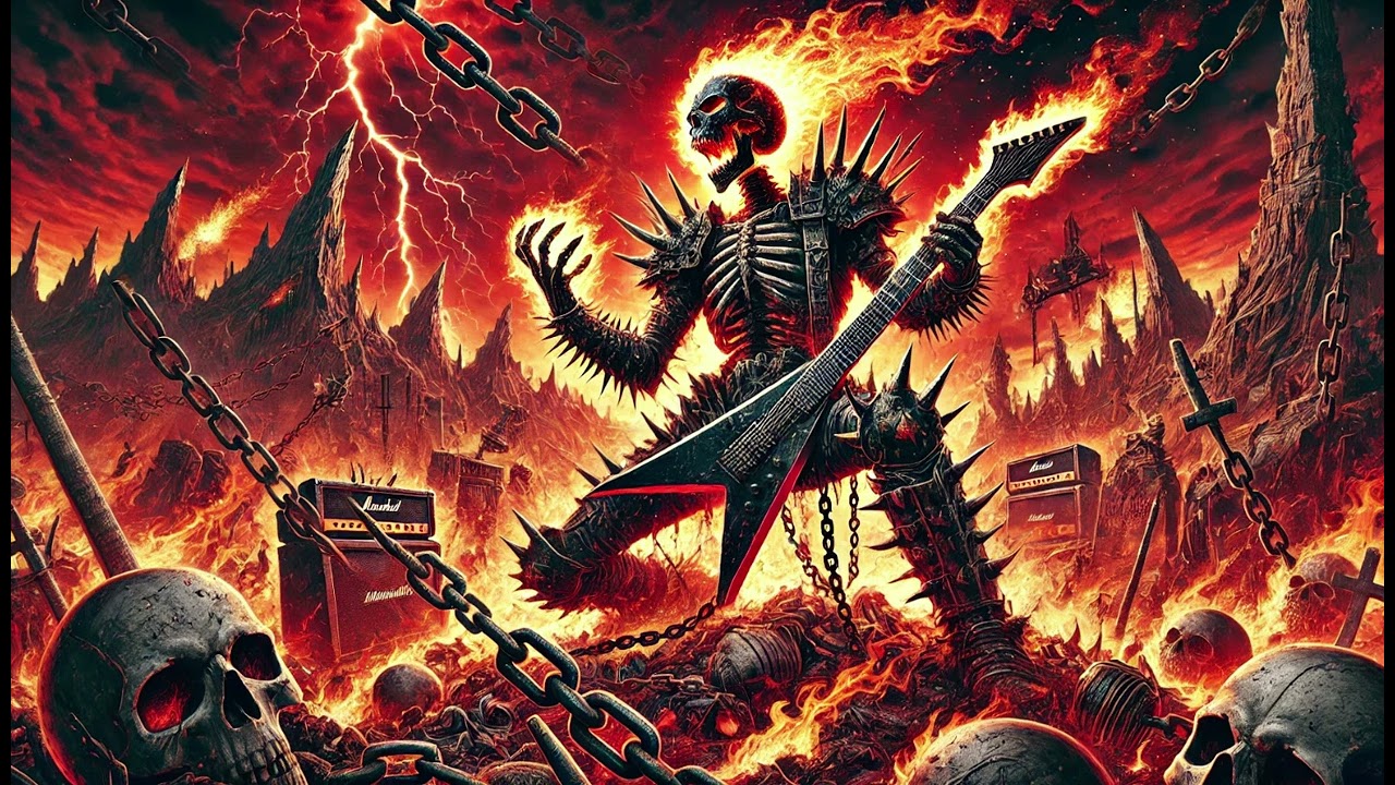 Raging Inferno 🔥⚡💀🩸🎸