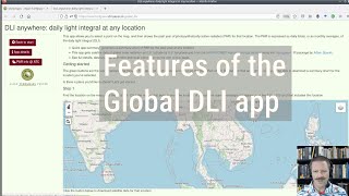 A walkthrough of the Global DLI app to summarize photosynthetically active radiation (PAR) screenshot 5