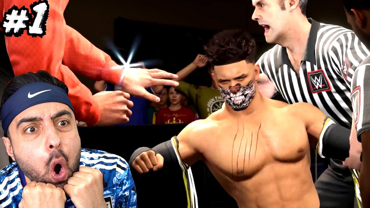 PSİKO ! KÖTÜ KARİYER OLAYLI ŞEKİLDE BAŞLIYOR ! WWE 2K22 KÖTÜ KARİYER #1 ! PS 5 !