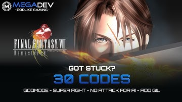 FINAL FANTASY VIII - REMASTERED Cheats: Godmode, OHK, Super Fight, ... | Trainer by MegaDev