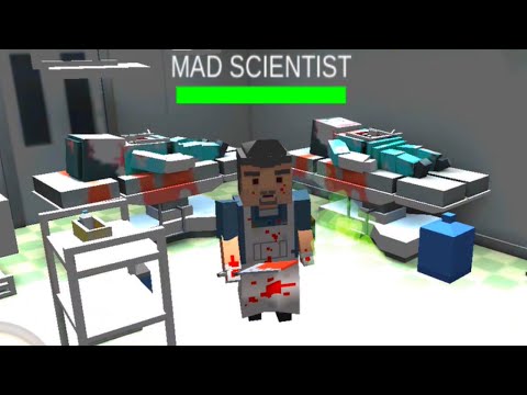 BLOCKAPOLYPSE - Zombie Shooter | Mad Scientist - Final Boss and Ending