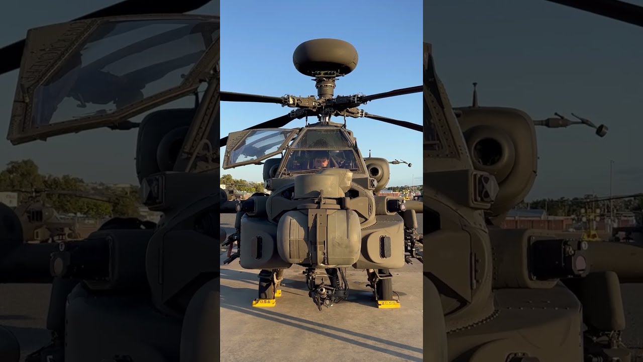 Meet The Crew Behind Each AH 64D Apache Helicopter Take Off Ever Ready For Mission Success 