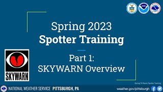 Basic SKYWARN Spotter Training, Part 1