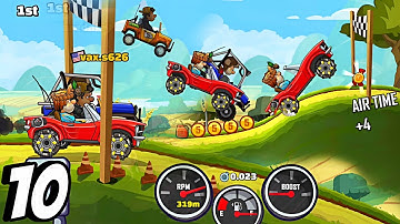 Hill Climb Racing 2 🛻 - Crazy race 🤯 - Gameplay Walkthrough Part 10 - (iOS, Android) - Vax Gaming