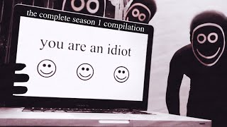 you are an idiot BUT SCARY - complete season 1 compilation