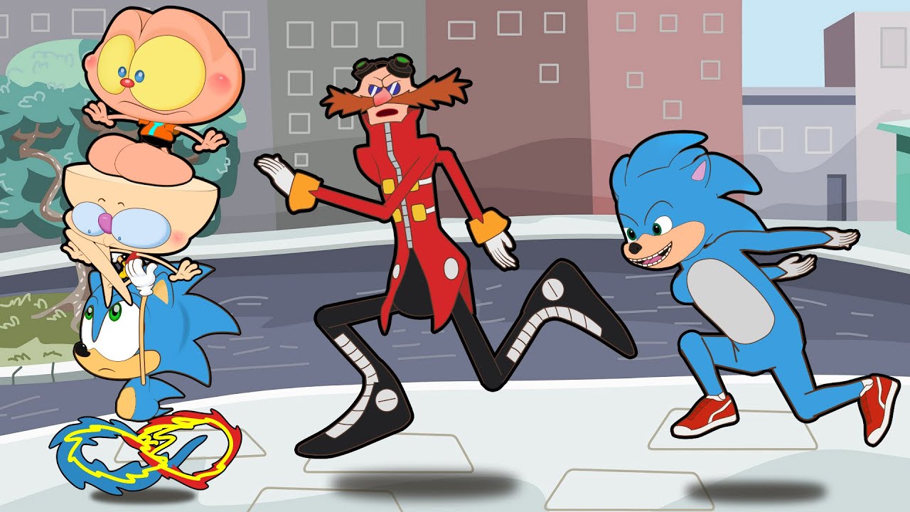 Para Colorir Sonic FNF para crianças Imprimir Grátis