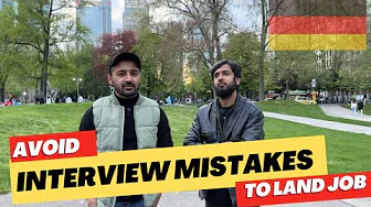 Avoid common interview mistakes to land a software engineering job in Germany 🇩🇪