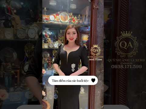 Mẫu Đầm Hot Nhất Hiện Tại Đầm Dạ Hội Xẻ Tà Trơn Cổ Lưới Jolie Dress  - 0938.171.599