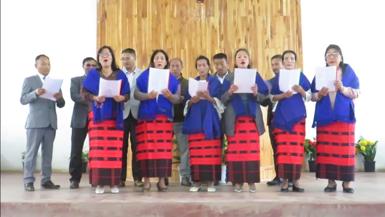 Ao Song presented by Lt.Nungsang family at Leangkonger Baptist Church..