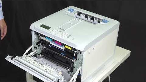 [C650/651] How to remove jammed paper from Output Tray?