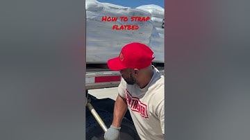 How To Strap A Flatbed Load