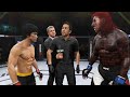 Bruce Lee vs. Lava Demon - EA Sports UFC 2 - Dragon Fights 🔥🐲