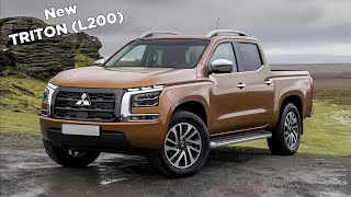 Next Generation 2023 Mitsubishi Triton l200  First Look