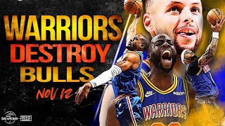 Steph x Warriors Cannot Be Stopped, They DESTROY Rising Bulls 🔥 | Nov 12, 2021 | FreeDawkins