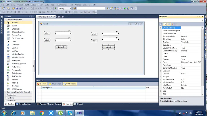 How Can Create DLL File And Use It In  NET Application