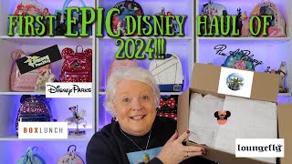 First Epic Disney Haul of 2024!!  Disney Parks, Shop Disney, Small Shops, Box Lunch and more!!