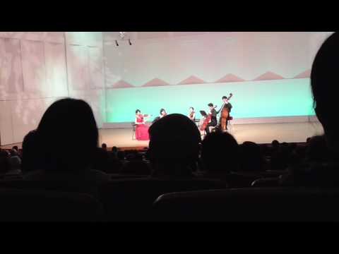 朝ドラ「あさが来た」OPテーマ曲”365日の紙飛行機”（弦楽5重奏）