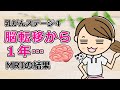 【乳がん ステージ４】あれから１年…脳のMRIの結果