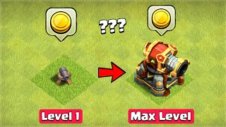 Level 1 to Max TH 16 Defense Upgrade  Clash of Clans