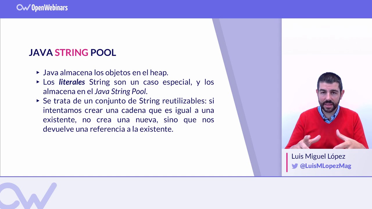 👩🏻💻JAVA DIFERENCIAS ENTRE STRING, STRINGBUFFER Y STRINGBUILDER - YouTube