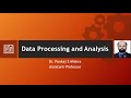 Introduction to Data Processing and Analysis (DPA) Lecture 4 (Format Cell)