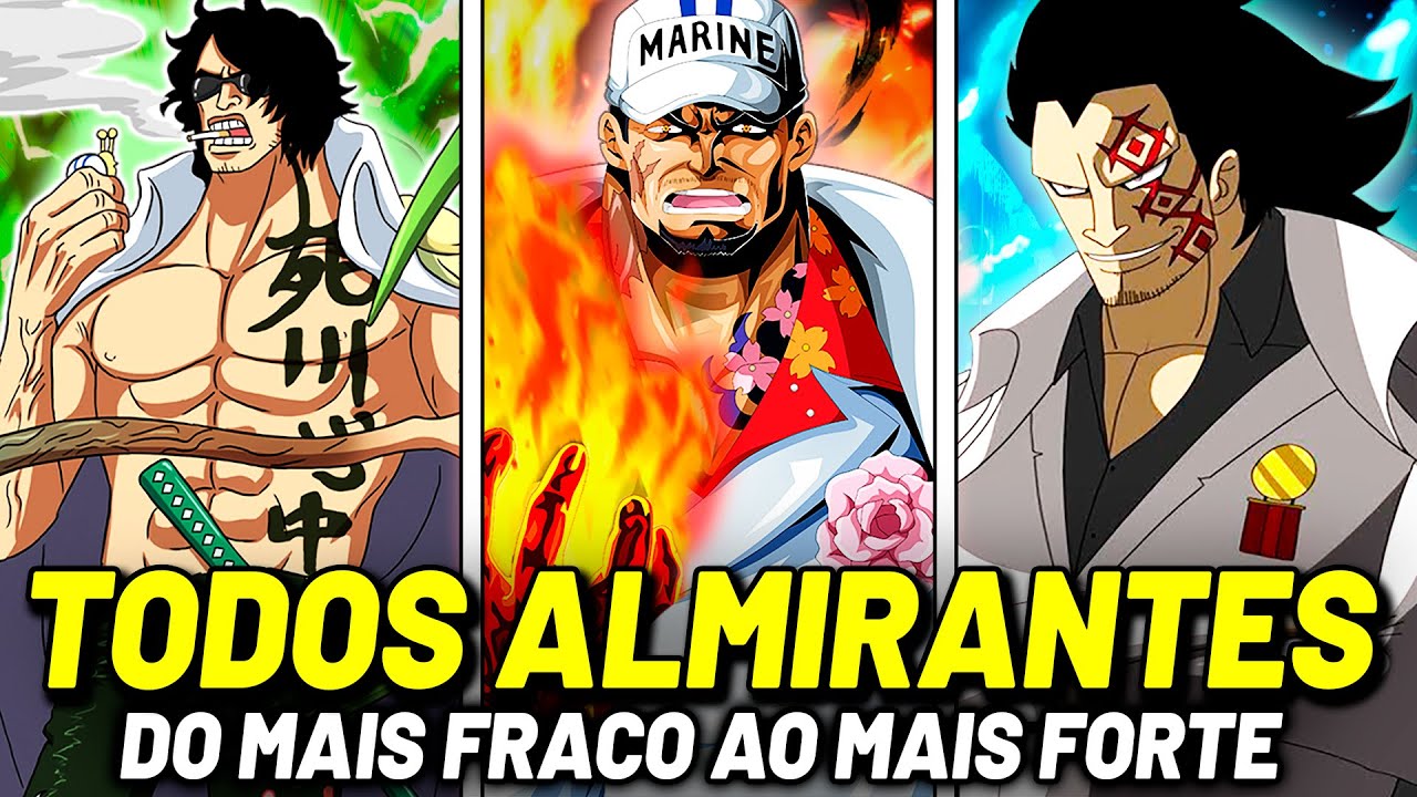 One Piece - Entenda como funciona a hierarquia da Marinha