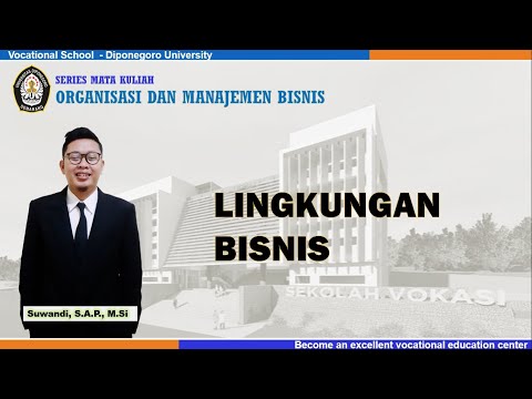 Video: Mengapa pemahaman lingkungan bisnis penting bagi manajer?