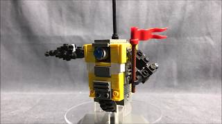 Lego borderlands claptrap/w instruction