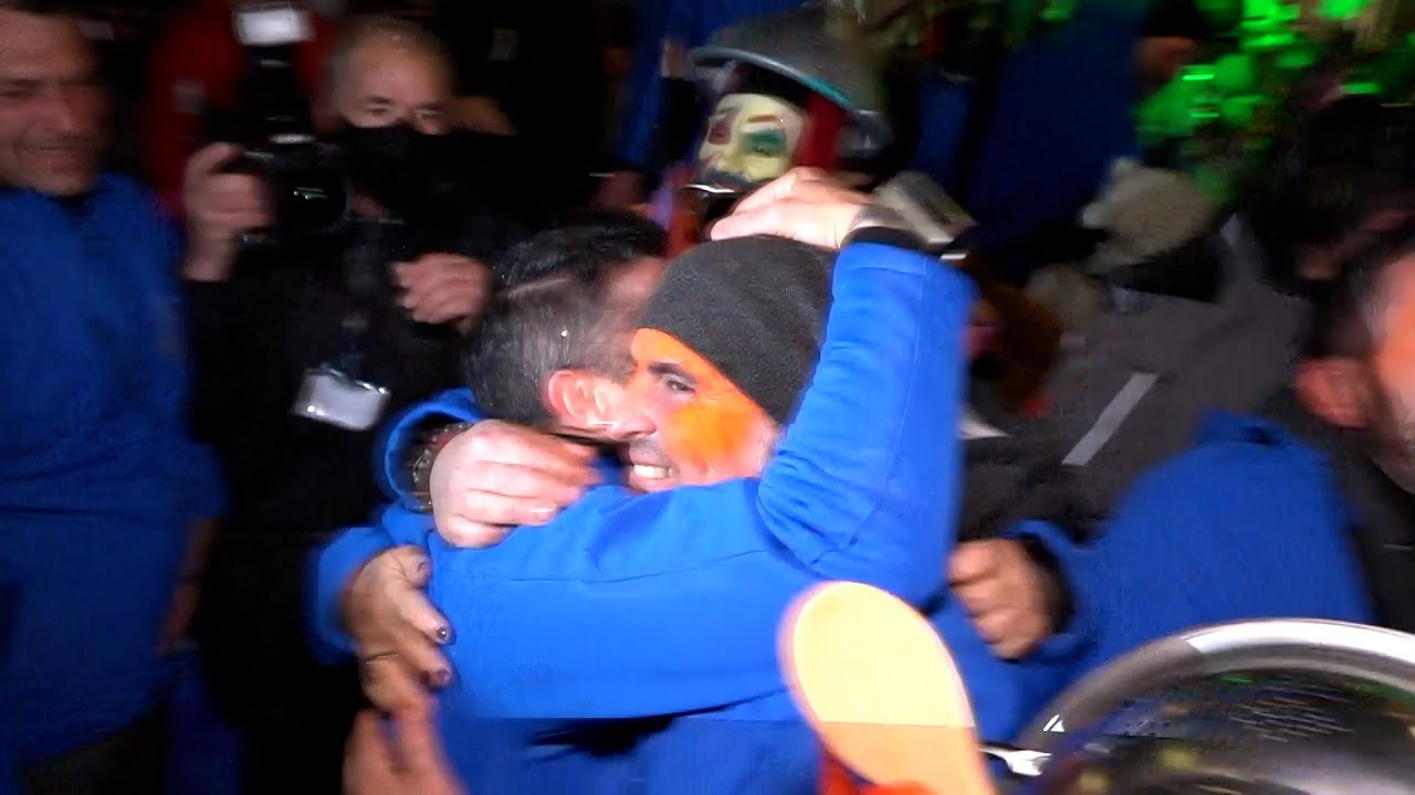 La grande festa per la vittoria del Sognatore