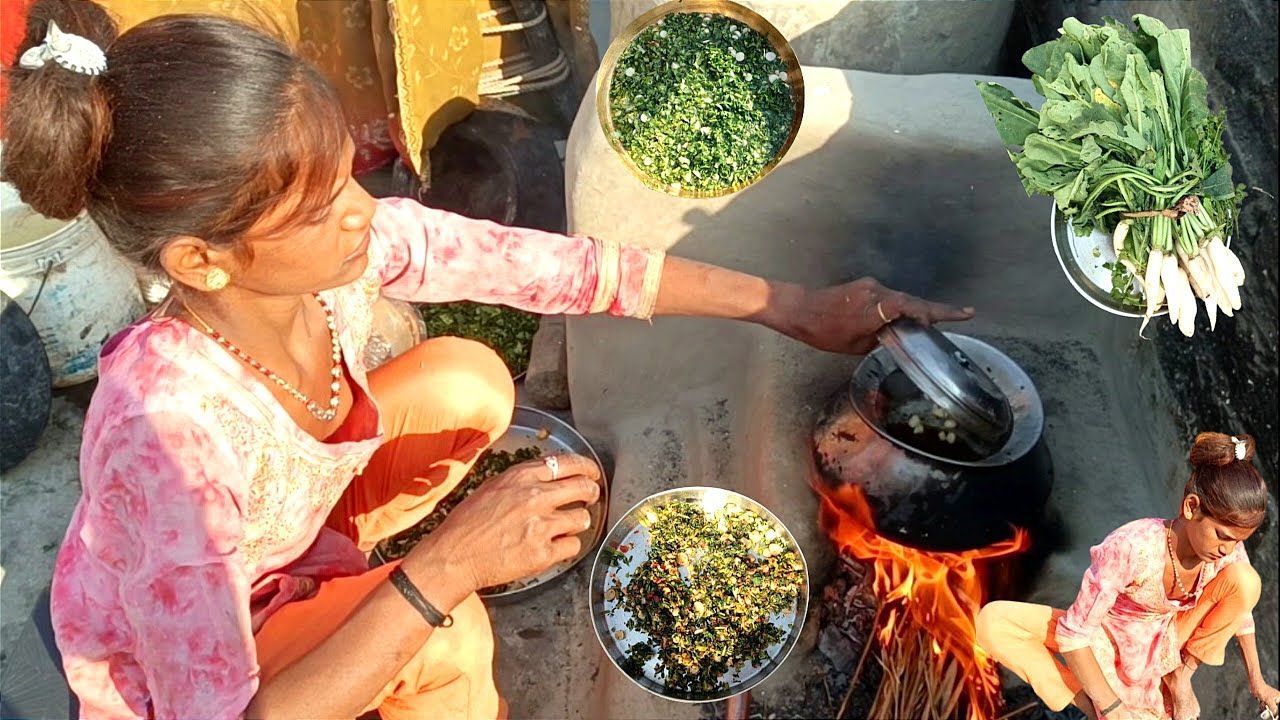 देखिए दोस्तों आज मैंने बनाई मूली की भुजिया साथ में गरमा गरम फुल्की और स्वादिष्ट Punam Kumari Cooking