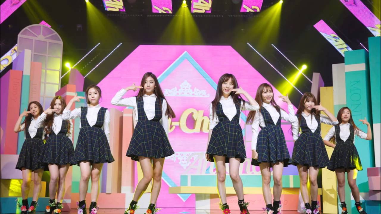 러블리즈 Ah-choo 남자키 버전