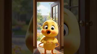 So Sweet! Duck Helps the Girl Exercise with a Hula Hoop
