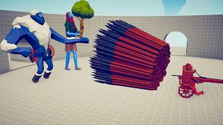 ICE & TREE GIANTS vs EVERY GOD - Totally Accurate Battle Simulator TABS