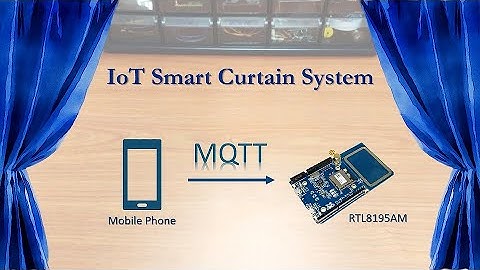 AMB01 Smart Curtain System - Realtek Ameba RTL8195 demo#005