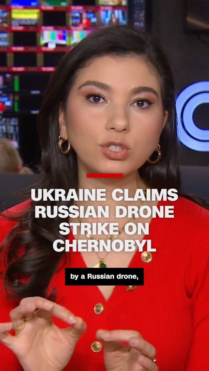 Ukraine claims Russian drone strike on Chernobyl