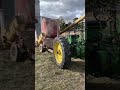 John Deer G grinding feed