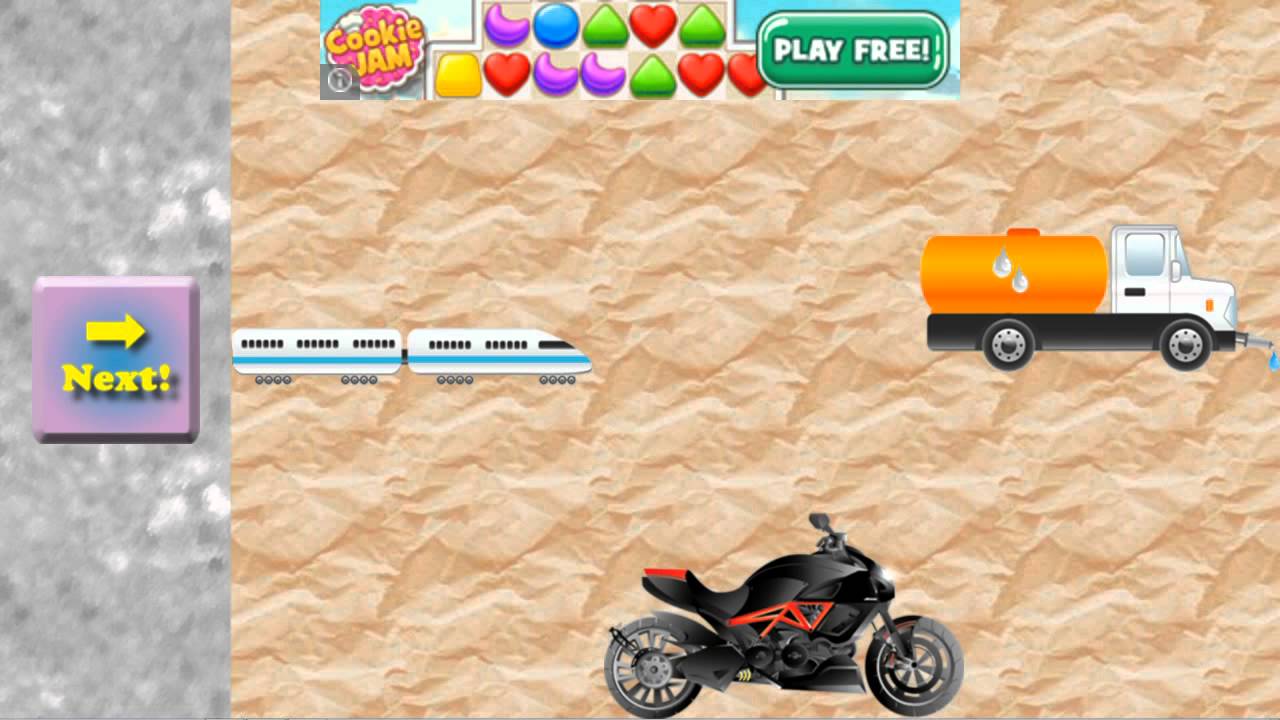 Vehicles Puzzles for Toddlers [LaughingMan Kids] 유아를 위한 자동차, 비행기 퍼즐